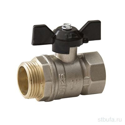 Кран шар. 1'' вн/нар бабочка DN25 PN40 LD PRIDE (12) купить на OZON по ...