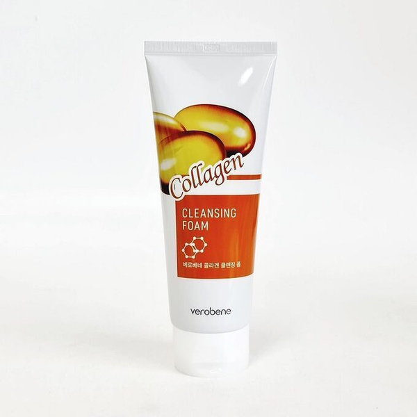 Пенка для умывания VEROBENE очищающая Коллаген Collagen Cleansing Foam ...
