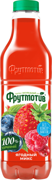 Напиток сокосодержащий ФРУТМОТИВ Ягодный микс, 1.5л купить на OZON по ...