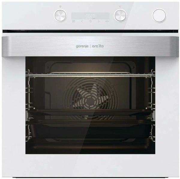 Электрический духовой шкаф с паром Gorenje BSA6737ORAW, белый ...