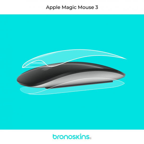 Матовая защитная пленка на ВЕРХНЮЮ панель мышки Apple Magic Mouse 3 ...