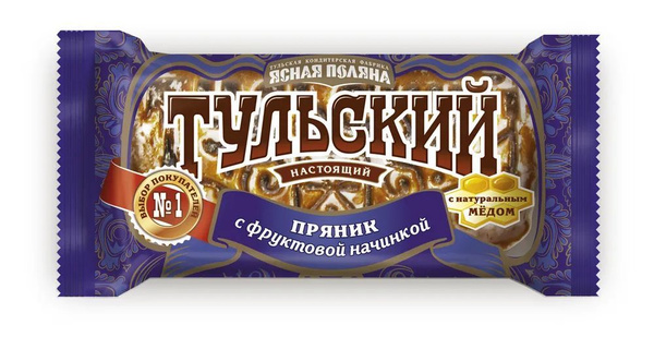 Пряник Тульский с фруктовой начинкой 140г купить на OZON по низкой цене ...