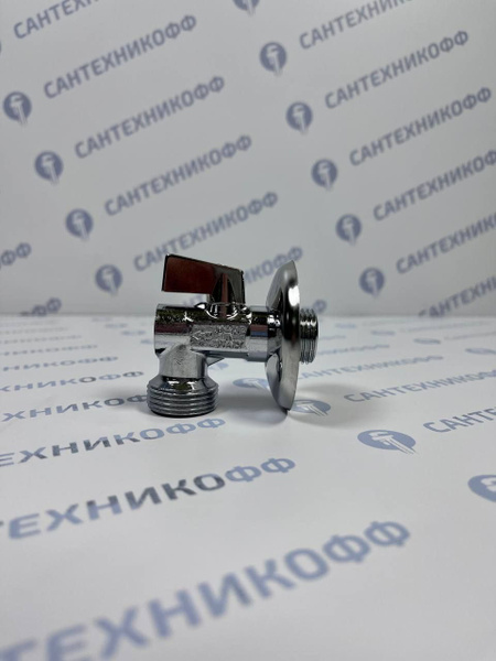 Кран шаровый ITAP угловой НН 1/2"х3/4" 706 приборный, с розеткой для ...