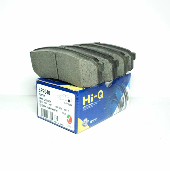 Колодки тормозные дисковые задние HI-Q (SANGSIN) SP2040 MITSUBISHI ...
