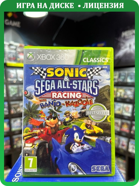 Jeu Sonic & Sega All-Stars Racing Avec Banjo-Kazooie Sur Xbox 360 - Bon état