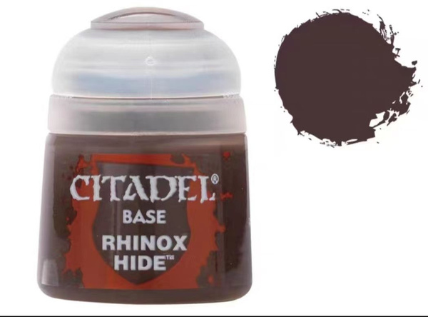 Краска Citadel GW BASE для Warhammer, 12 мл Rhinox Hide (в наличии 23 ...