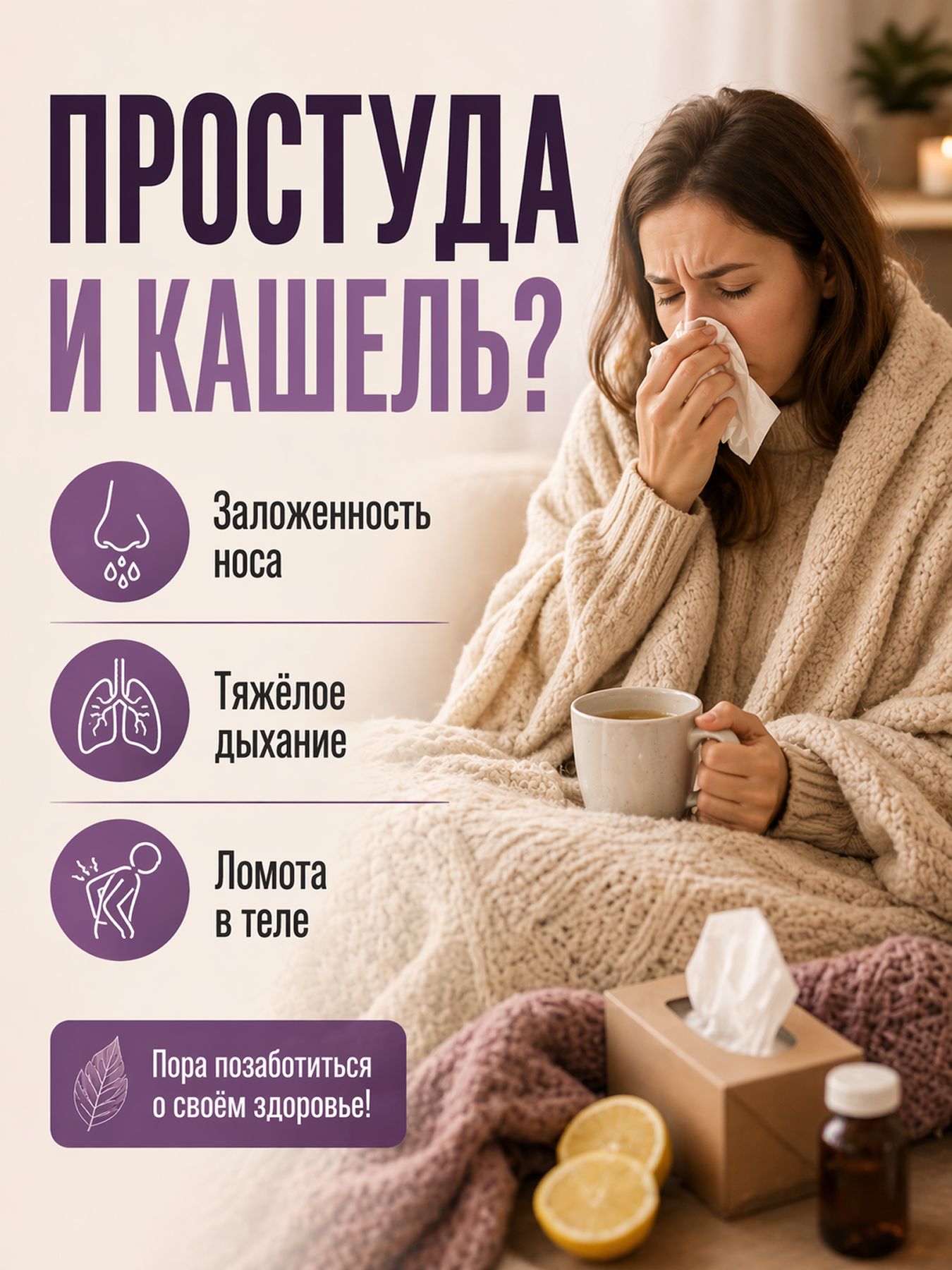 Масло массажное Против простуд