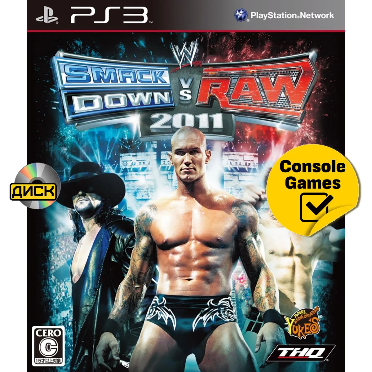 PS3 Smackdown VS Raw 2011 (английская версия). Товар уцененный