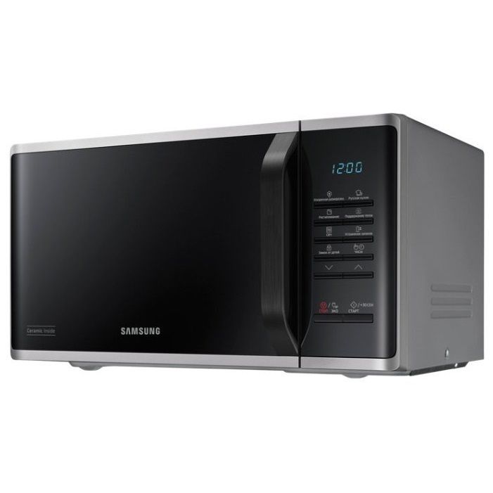 Микроволновая печь Samsung 800Вт, 23л, нержавеющая сталь MS23K3513AS/BW MS23K3513AS/BW