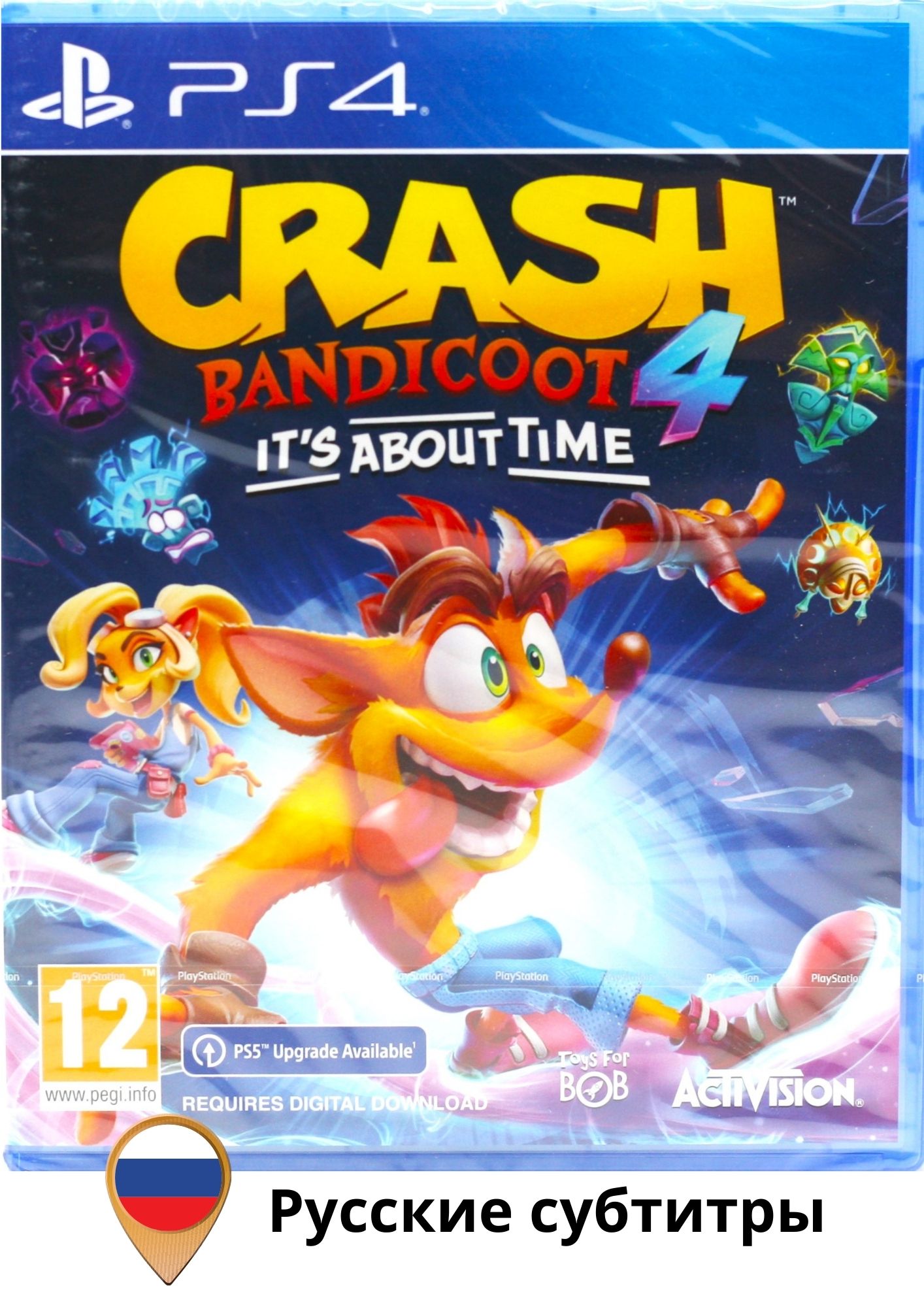 Игра Crash Bandicoot 4 PS4 (PlayStation 4, Русские субтитры) купить по  низкой цене с доставкой в интернет-магазине OZON (1421859830)