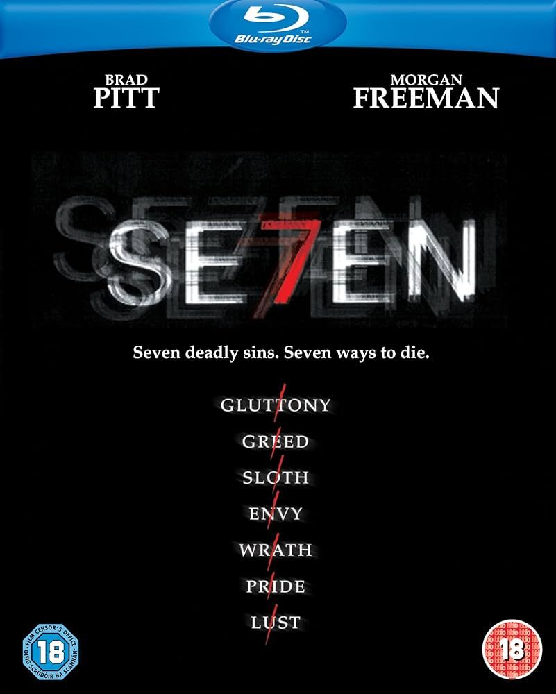 Семь(Se7en) Blu-ray(блю рей) топ 250