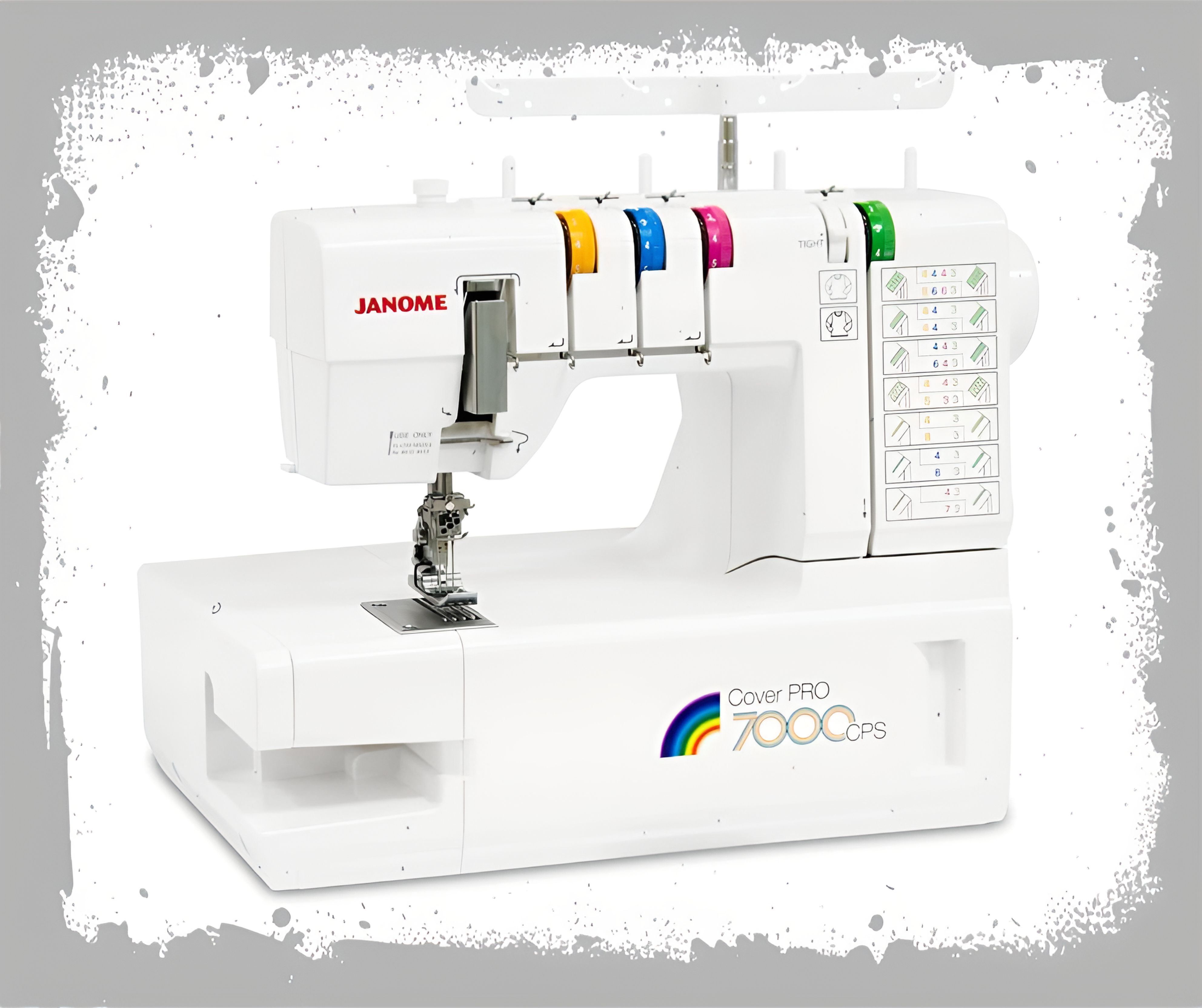 Распошивальная машина Janome CoverPro 7000CPS