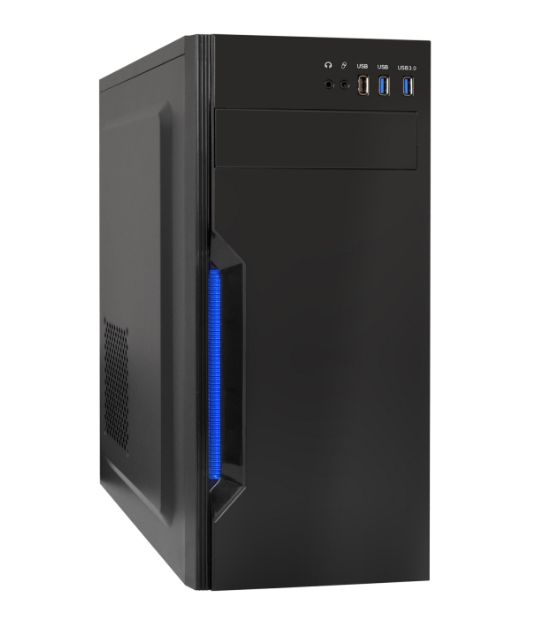 КомпьютерныйкорпусExegateXP-333U(EX283075RUS)черный-MidiTower,ATX,Micro-ATX