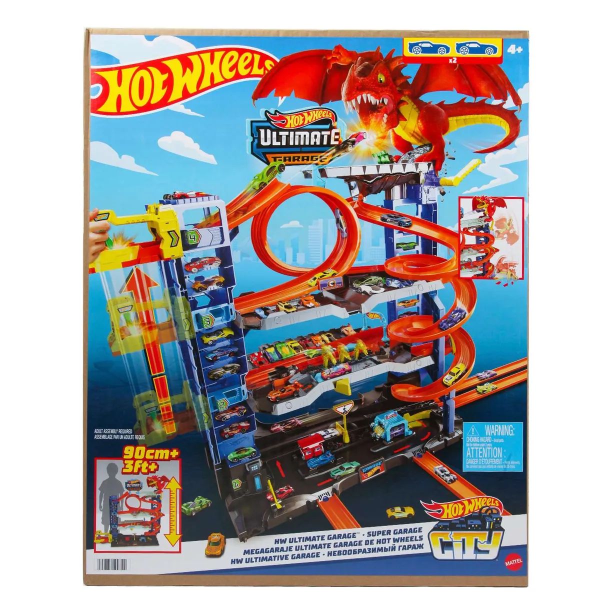 Набор игровой Hot Wheels City Ultimate Garage Гараж многоуровневый HKX48