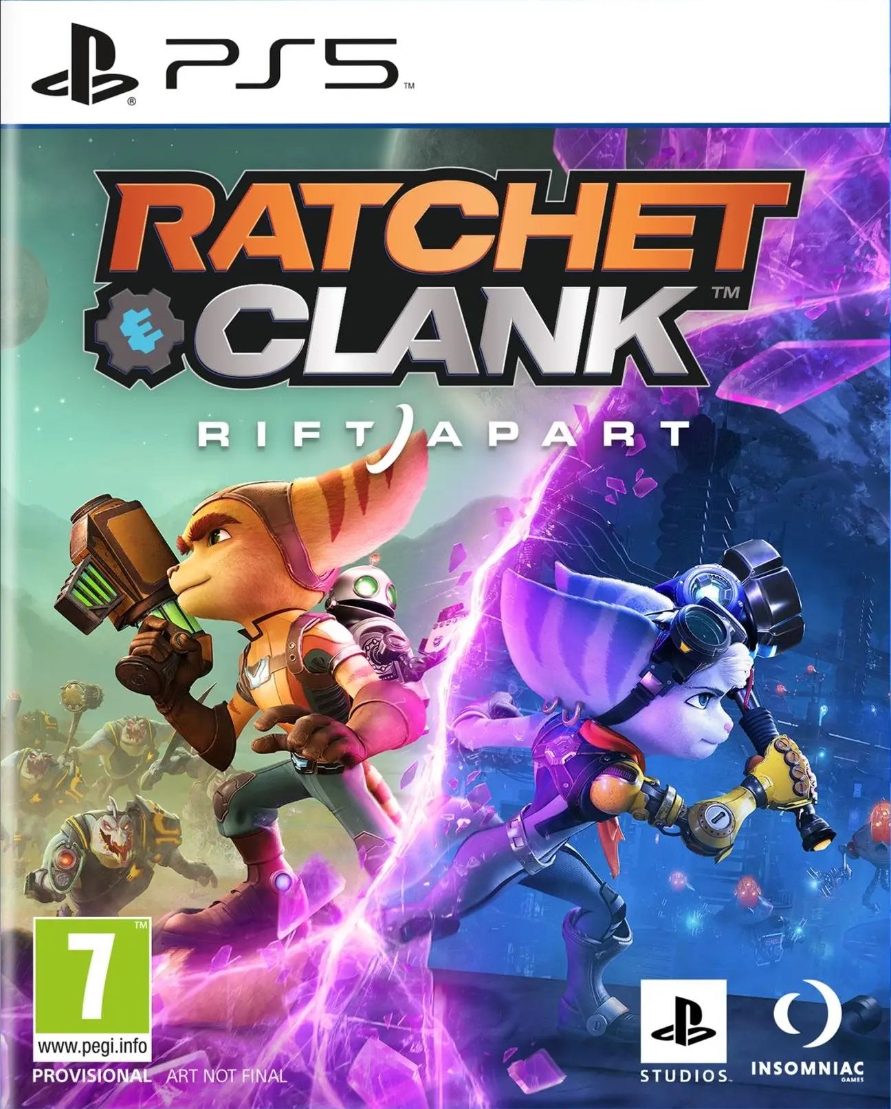 Игра Ratchet & Clank: Rift Apart (PS5, диск, русская версия)