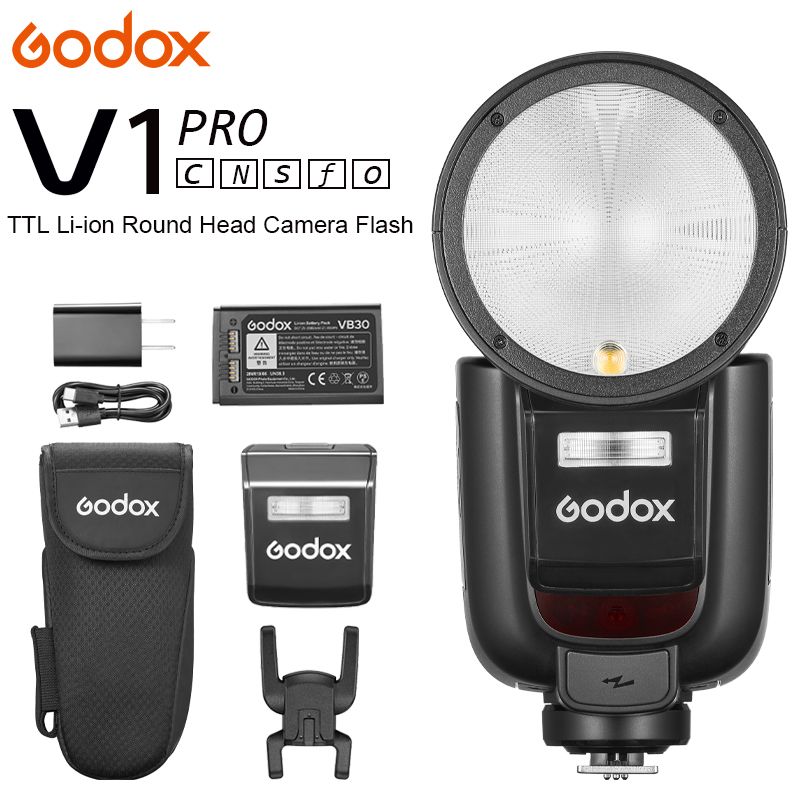 Вспышка Godox V1PRO N для Nikon