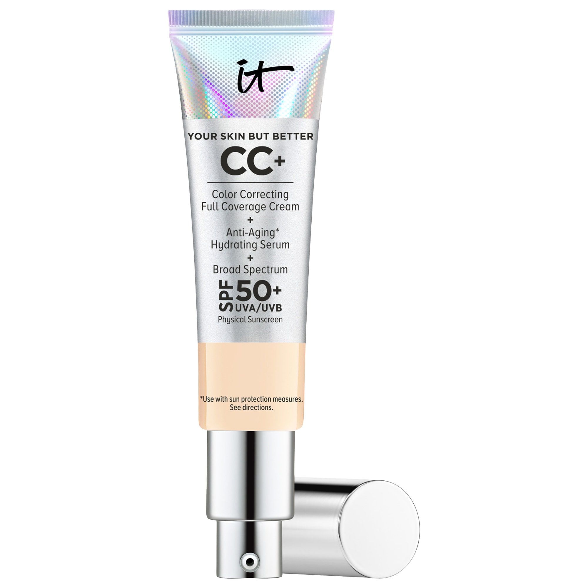 IT Cosmetics CC Cream Full Coverage Color Correcting Foundation with SPF 50 OZON 1439650258