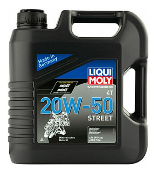 Liqui Moly 20W-50 Масло моторное, Минеральное, 4 л