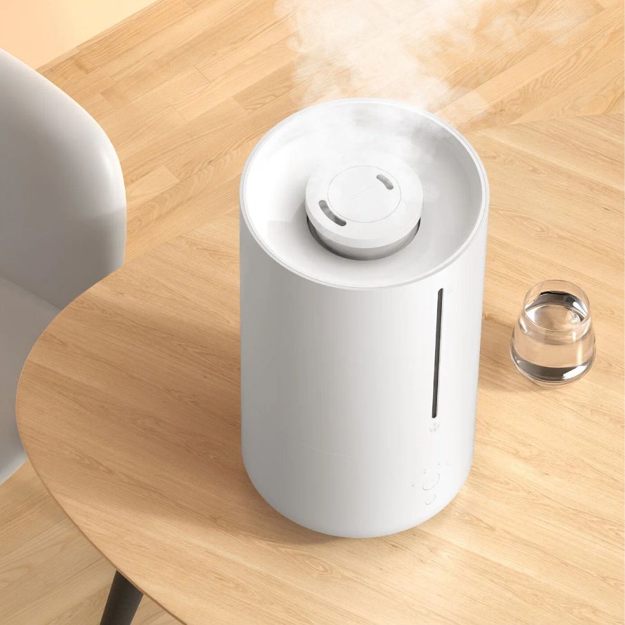 Xiaomi увлажнитель воздуха Mijia Smart Sterilization Humidifier 2 (MJJSQ05DY) / Ультразвуковой увлажнитель, объем 4,5 л, белый (китайская версия)