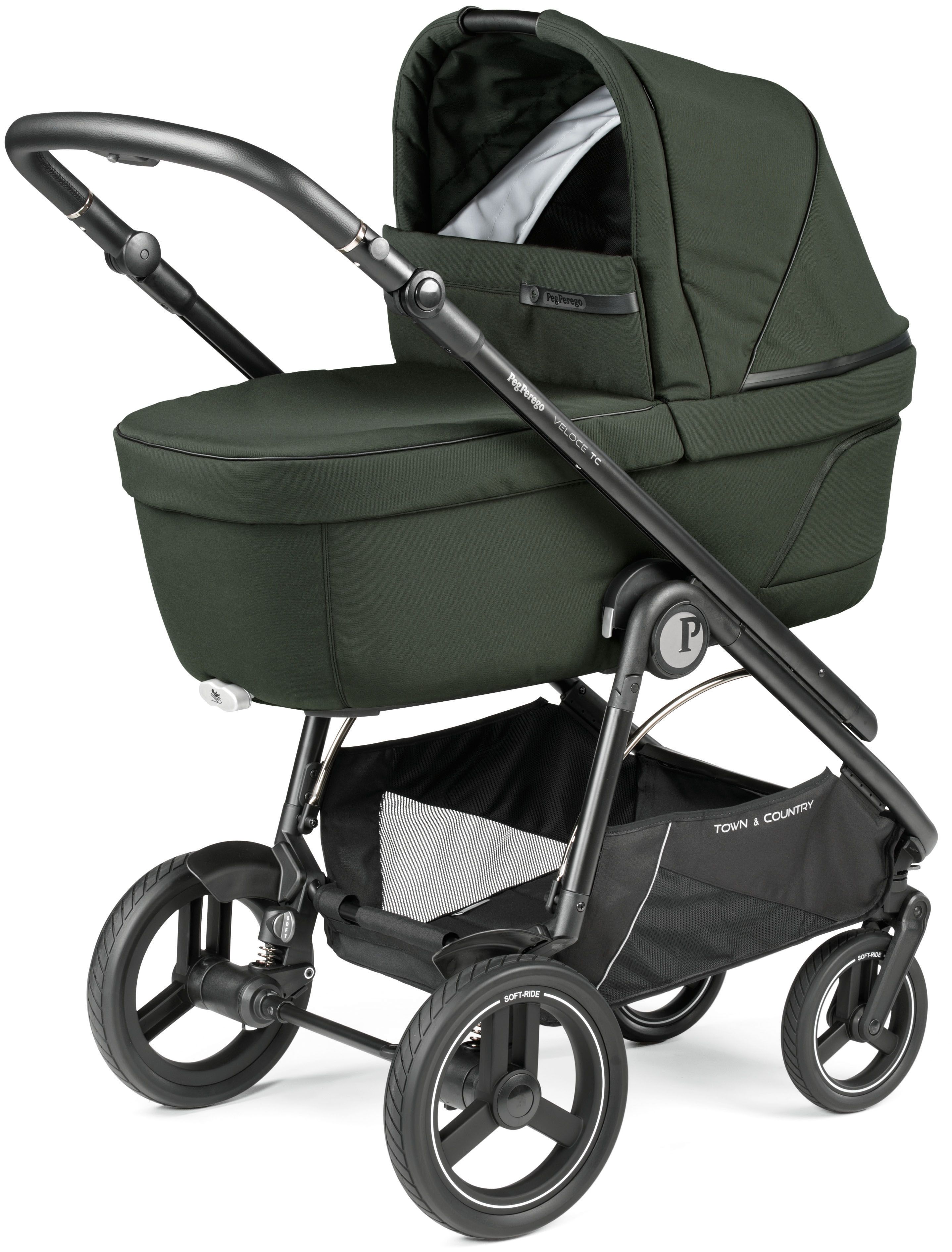 Коляска 2 в 1 Peg Perego Veloce TC Belvedere Green