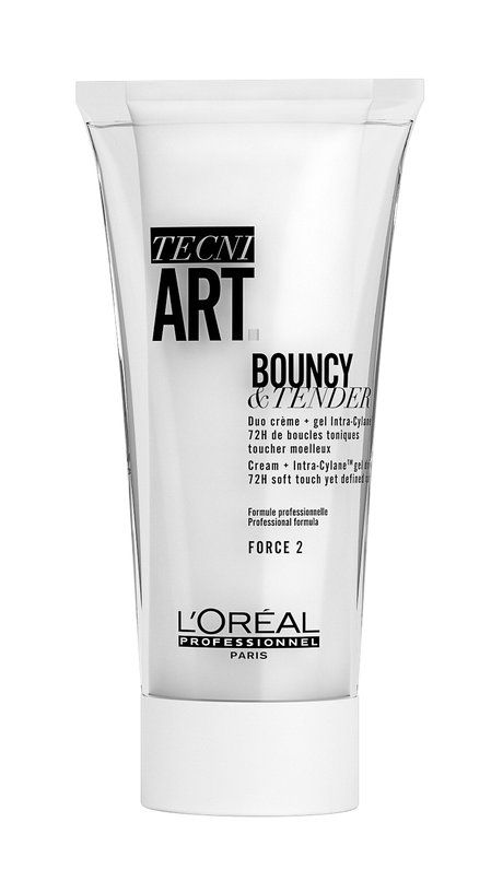 Крем для для создания локонов на вьющихся волосах Tecni.Art Bouncy&Tender Duo Cr me + Gel, 150 мл