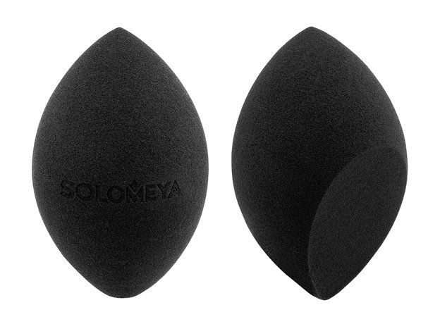 Cпонж для макияжа со срезом Flat End Blending Sponge Black