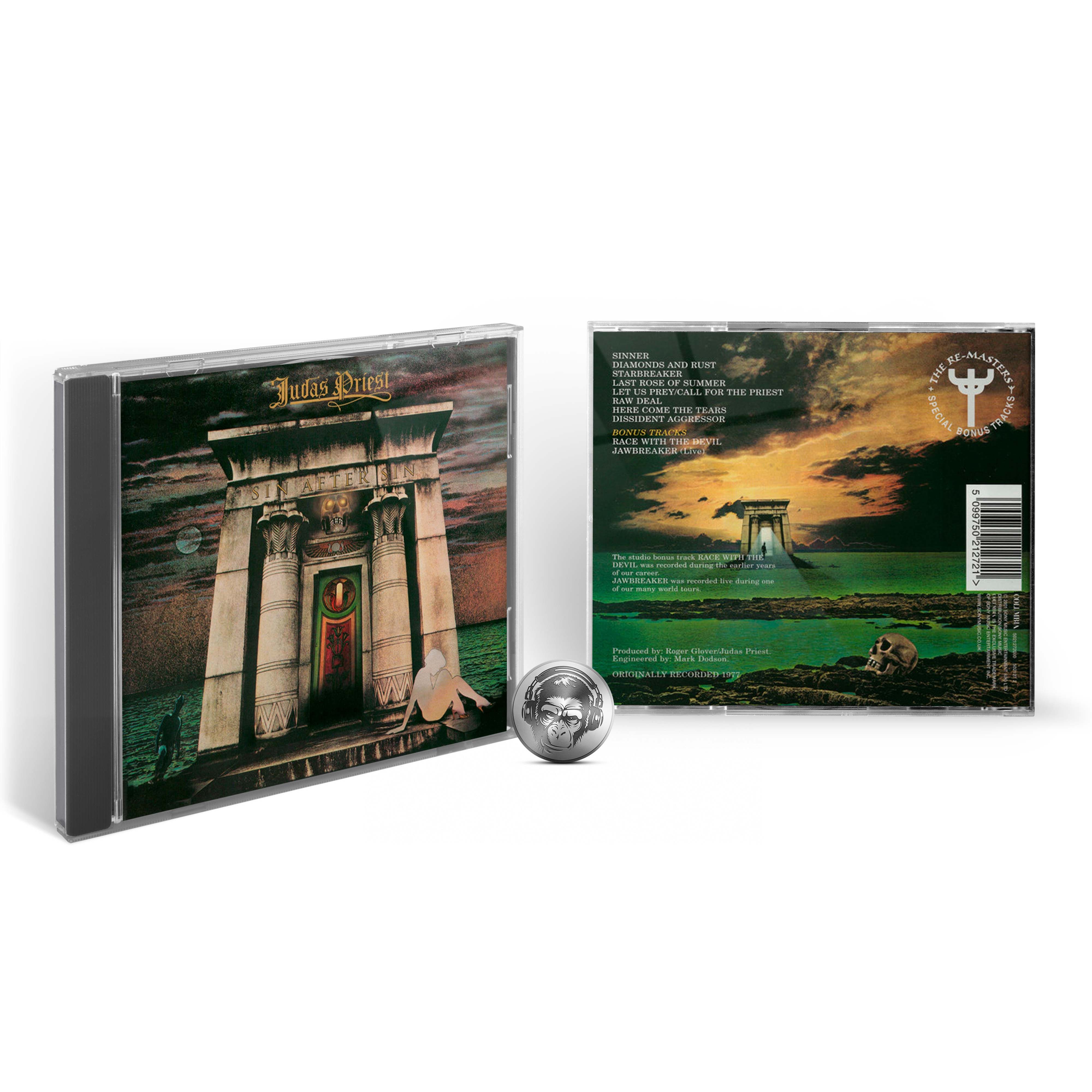 Judas Priest - Sin After Sin (CD) 2001 Columbia Jewel Музыкальный диск