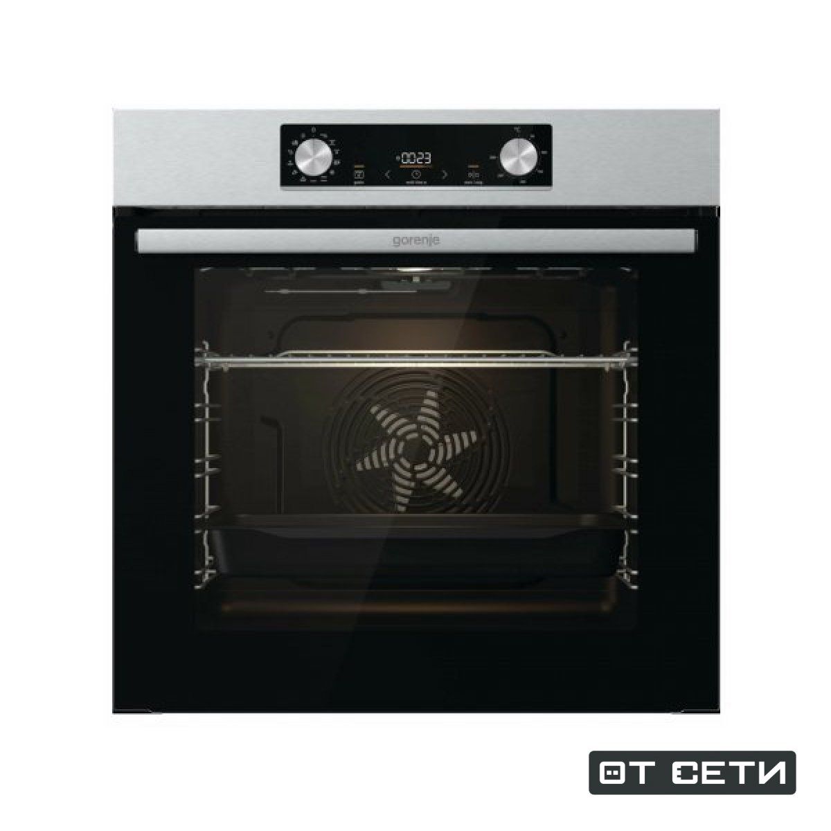 Электрический духовой шкаф gorenje bo6737e02x