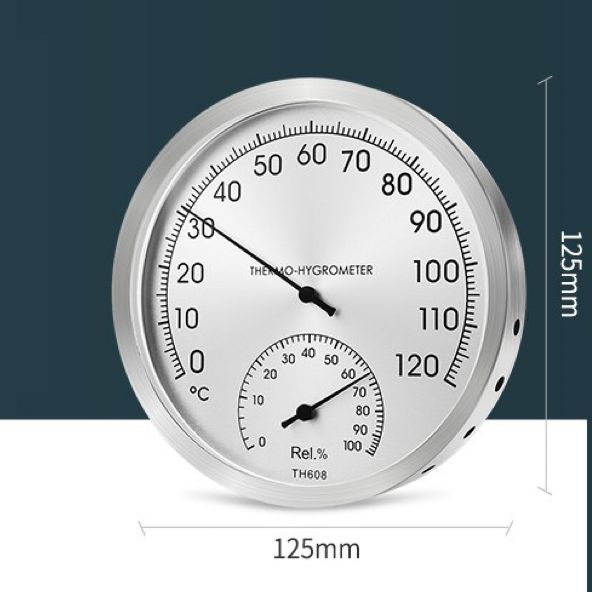 Банная станция с термометром и гигрометром TH 608