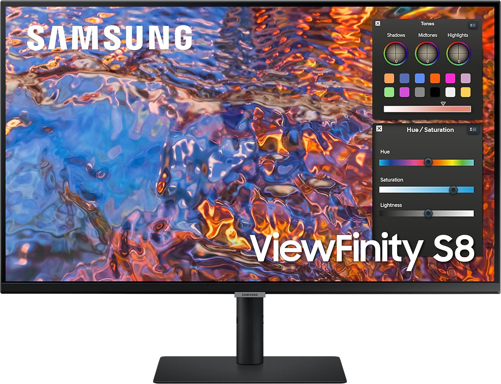 Samsung32"МониторS32B800PXI,темно-серый