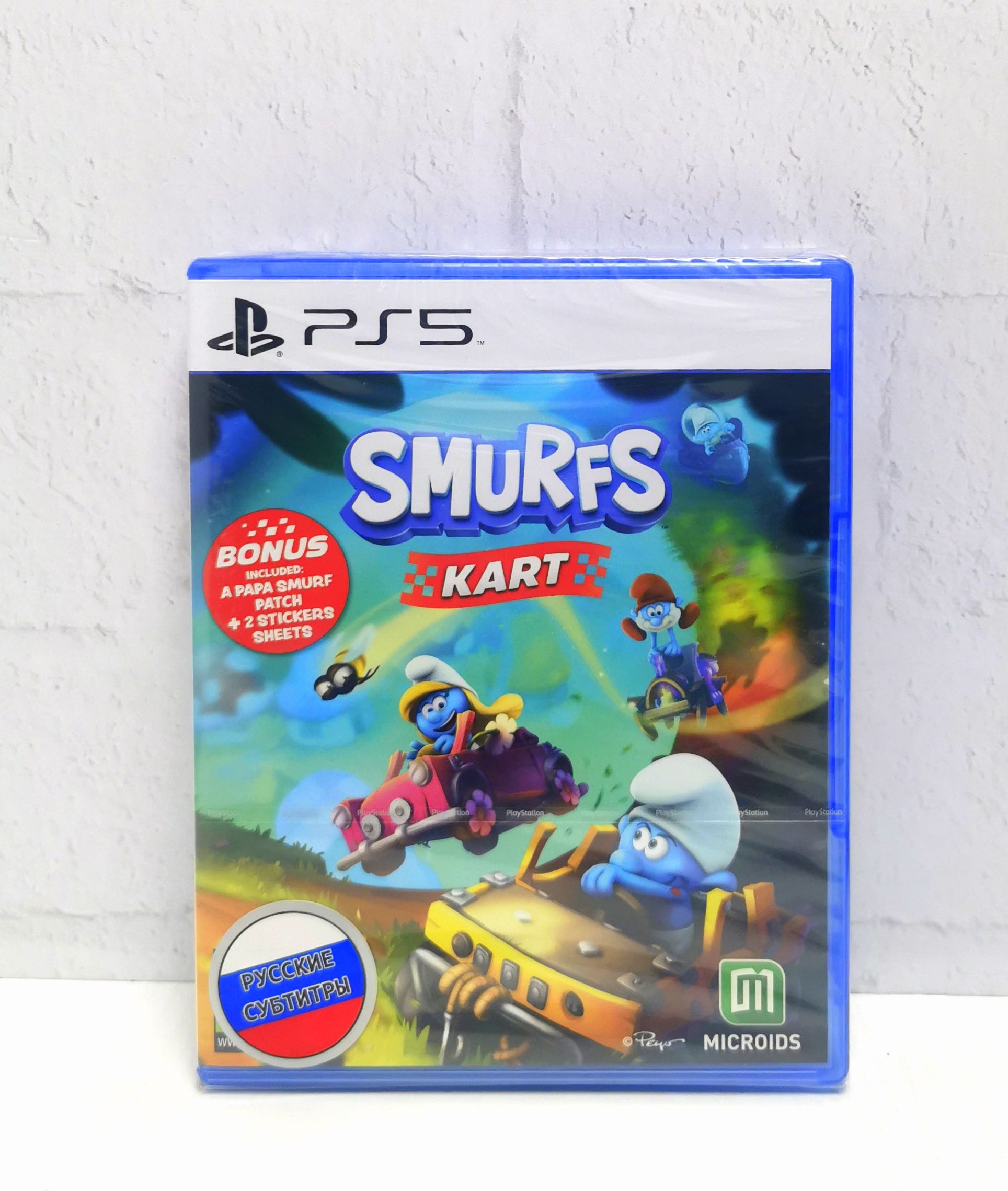 Smurfs Kart Русские субтитры Видеоигра на диске PS5