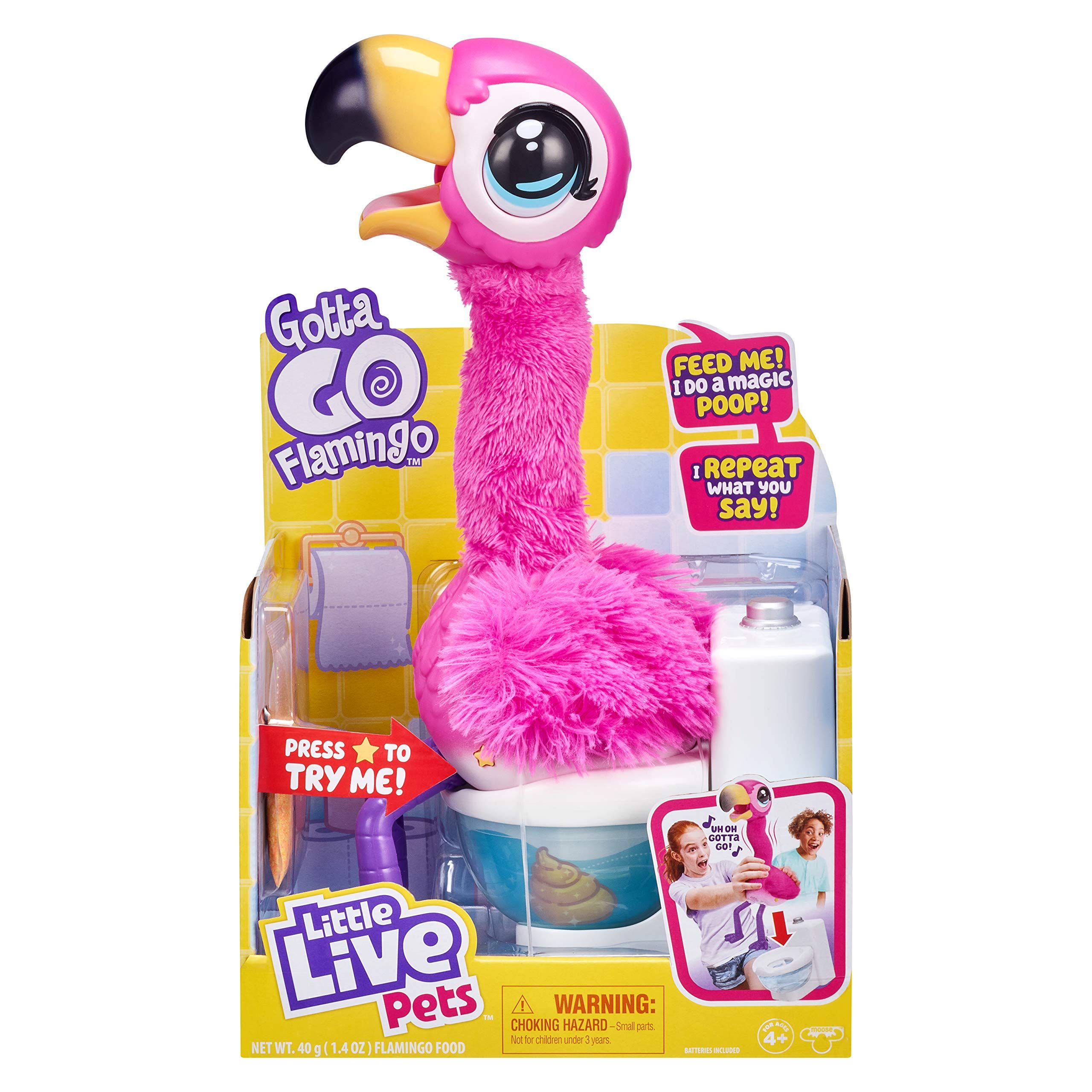 Small flamingo toy on sale