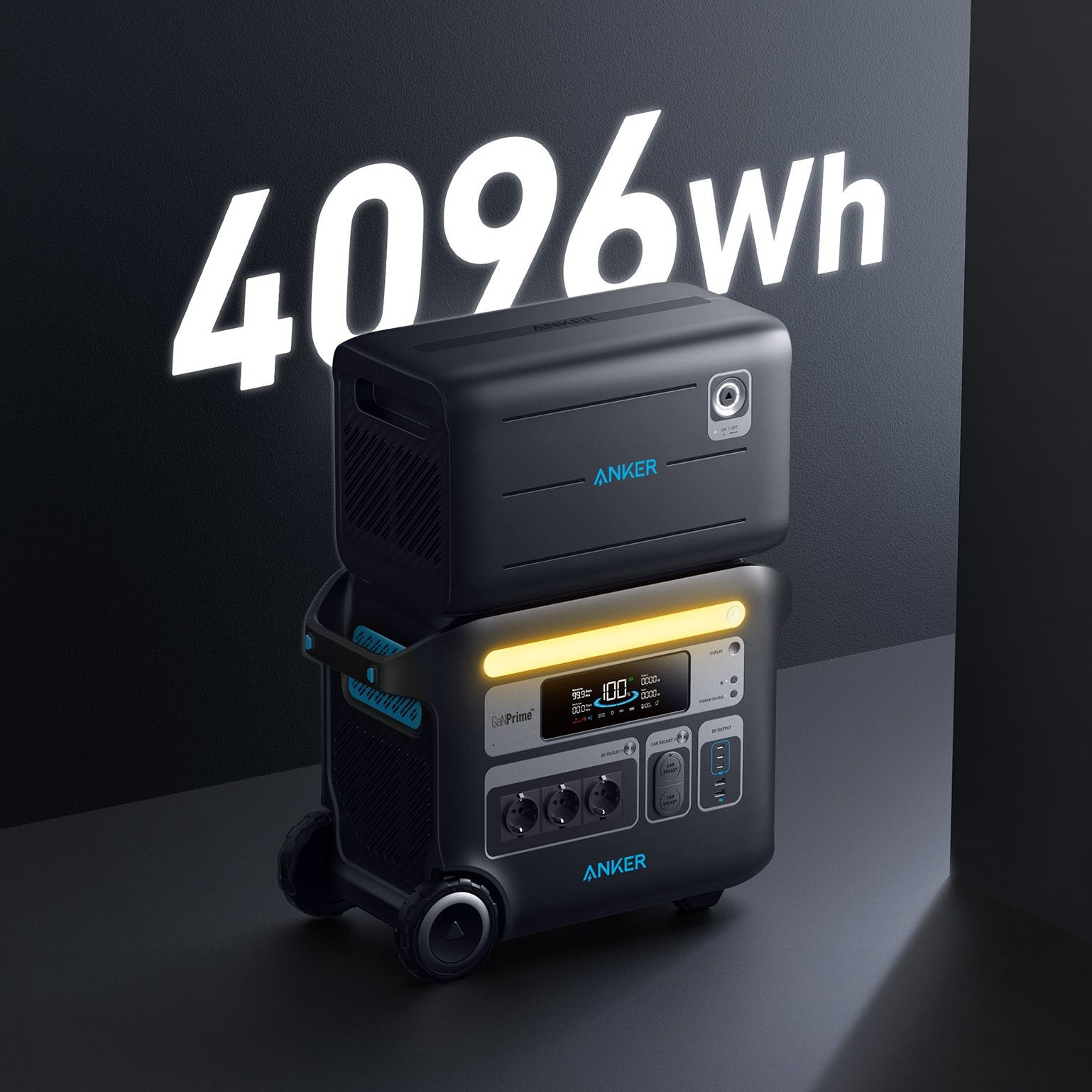 ДополнительнаябатареяAnker760PortablePowerStation(Общаяёмкость2048Вт*ч)