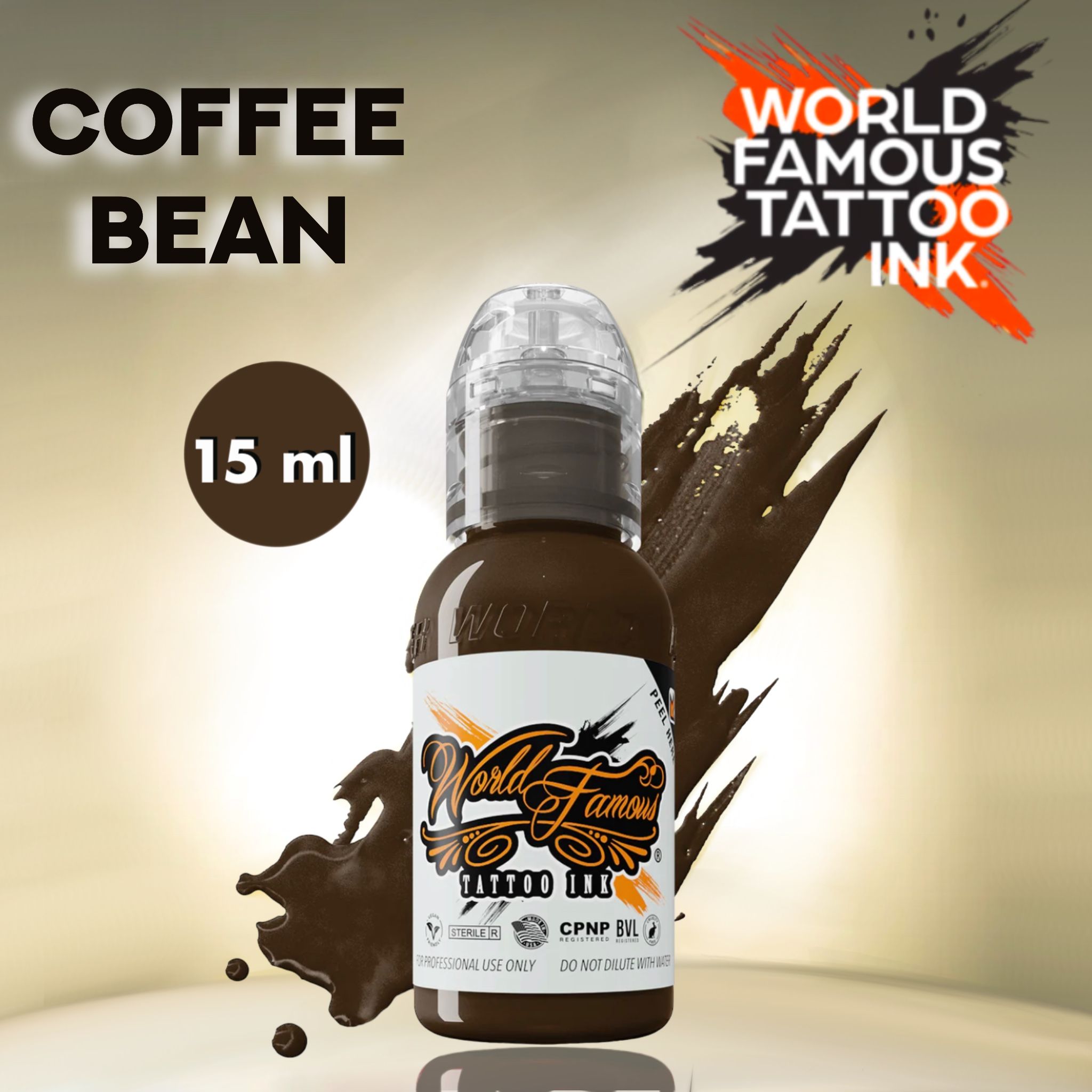 World Famous Coffee Bean Краска для татуировки 15мл