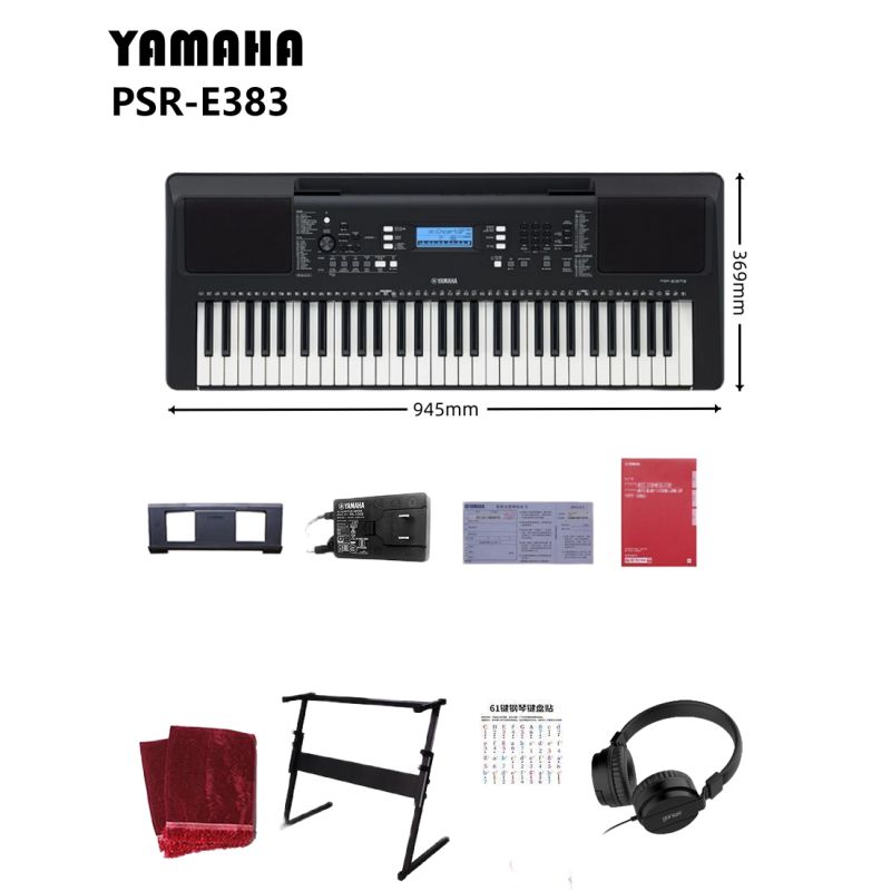 синтезатор Yamaha PSR-E383(PSR-E373 обновлённая версия) 61 клавиша