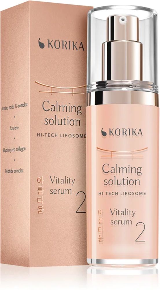 Calming solution. Calming solution