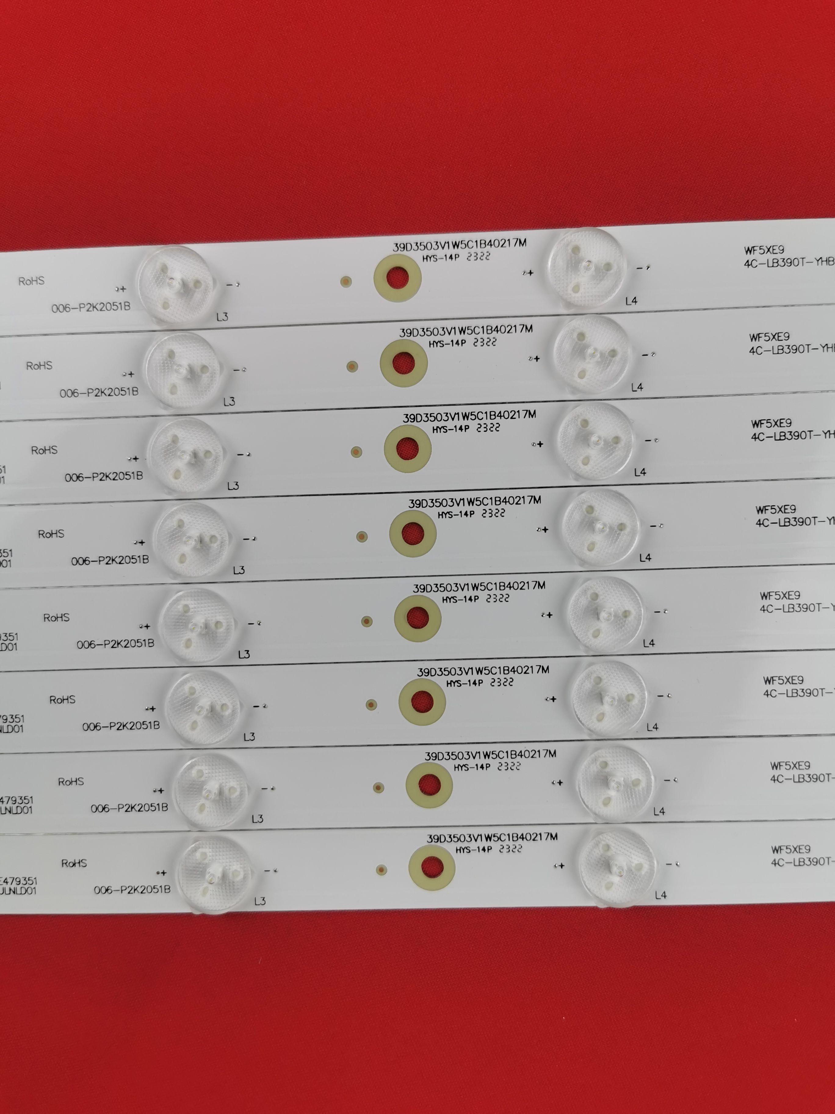 Подсветка 4C-LB390T-YHB; TCL 39L2306C для тв THOMSON T39ED10DHU-01B, SANYO DP39D14