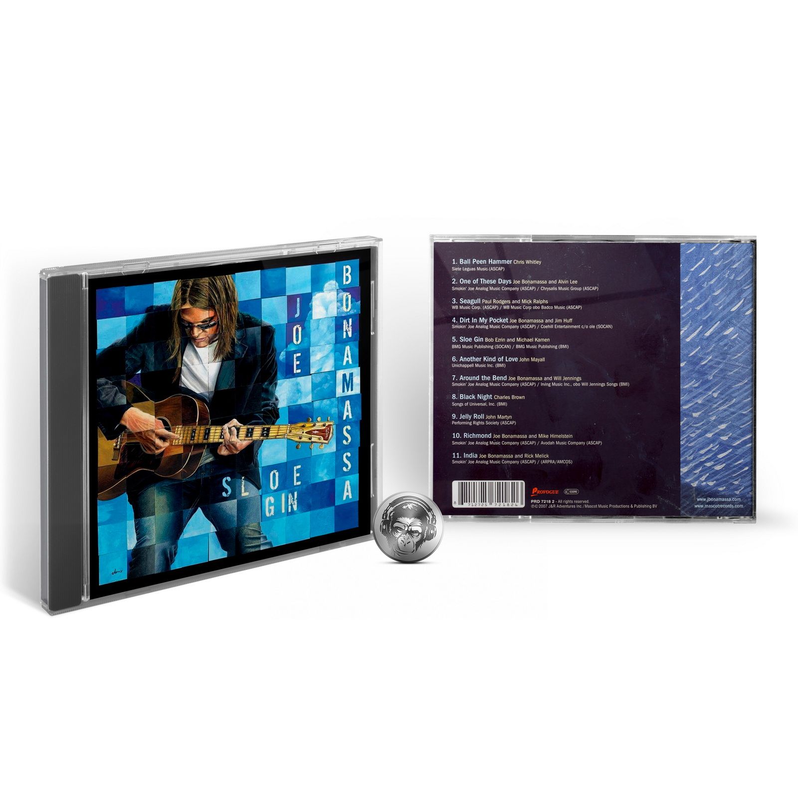 Joe Bonamassa - Sloe Gin (CD) 2007 Mascot, Jewel Музыкальный диск