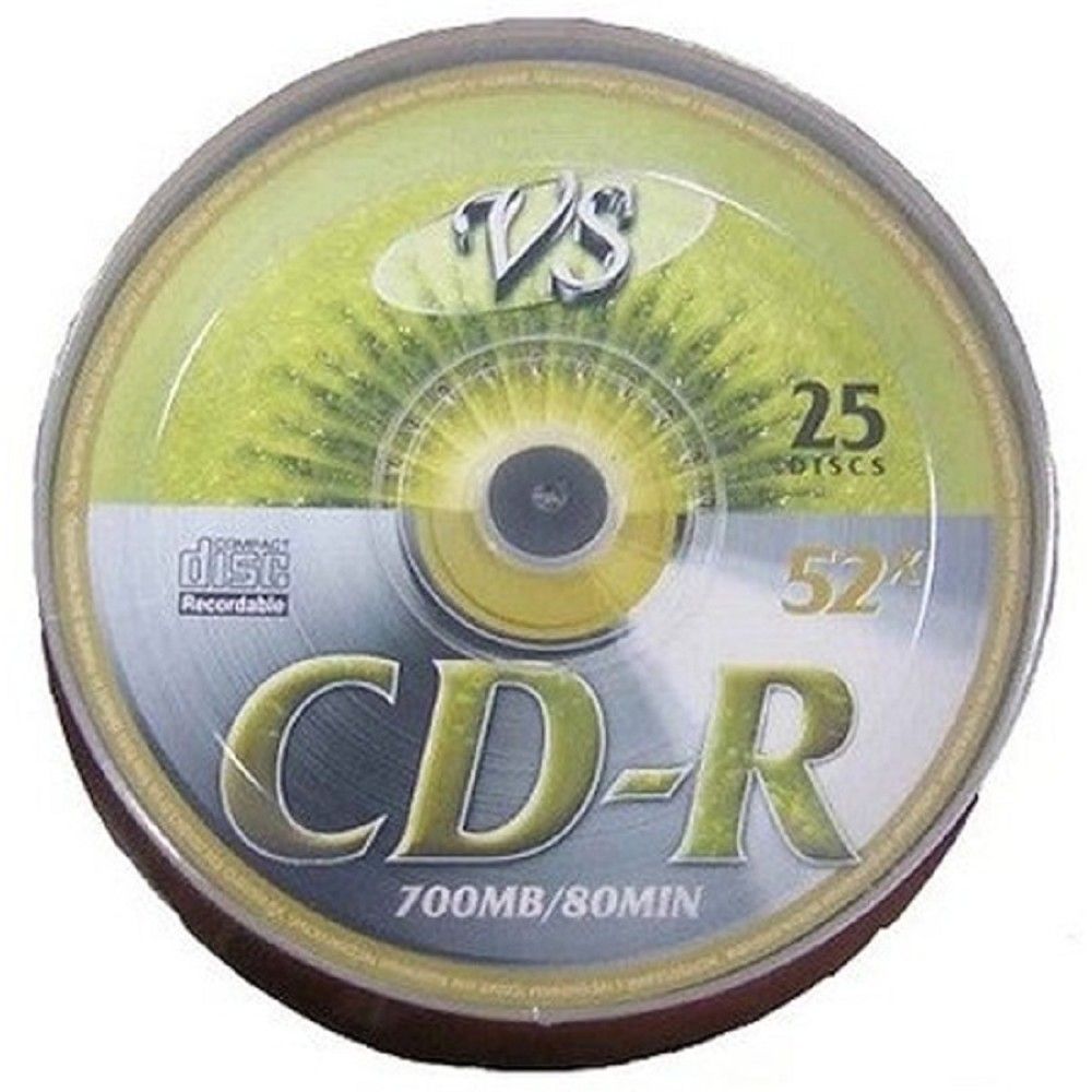 Vs Диски CD - R 80 52x Shrink 25 620274