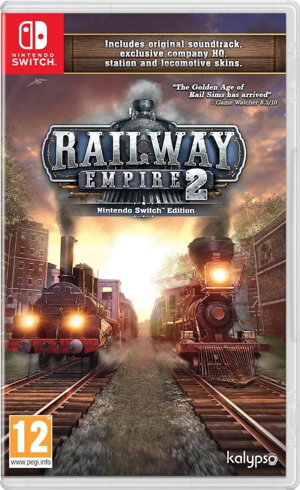 Игра Railway Empire 2 - Deluxe Edition (Nintendo Switch, Русские субтитры)