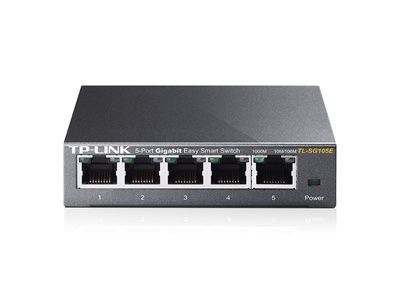 TP-Link Комплект с модемом/роутером TL-SG105E (Весь мир)