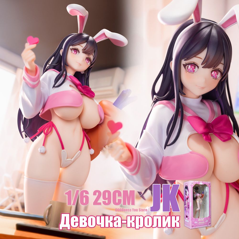 Аниме-фигуркаJKДевочка-кроликГлаза,наполненныелюбовью29cm