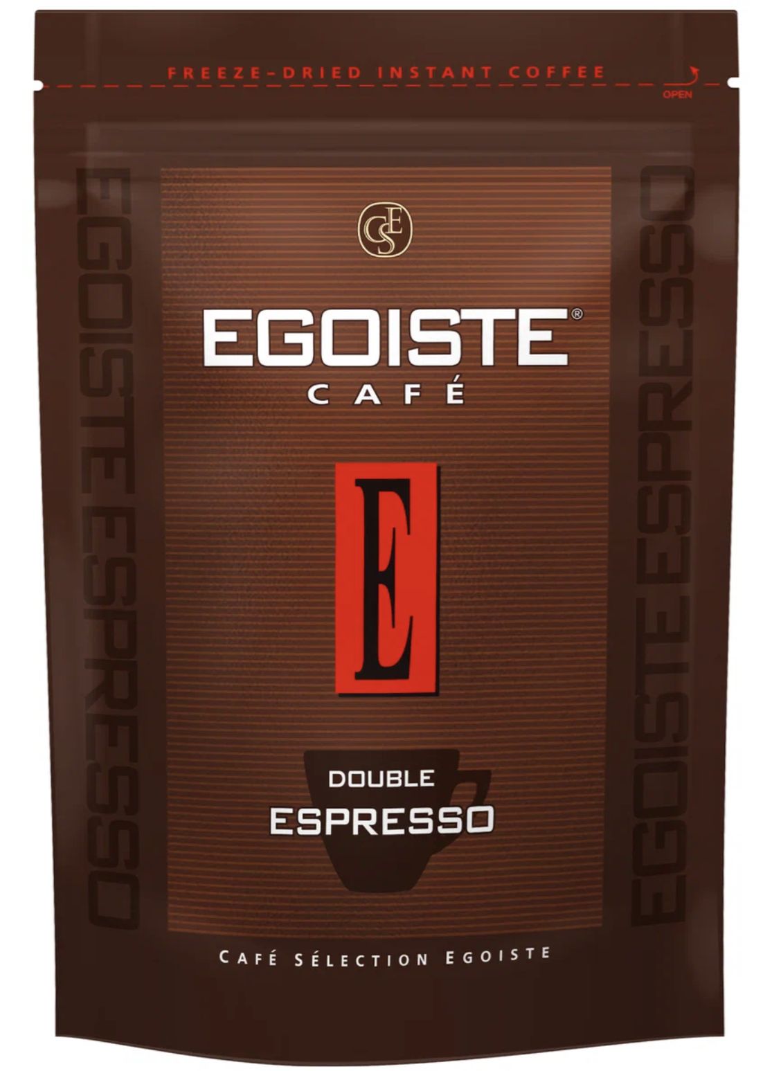 УПАКОВКА! Кофе Egoiste Double Espresso растворимый, 70г х 12 шт.