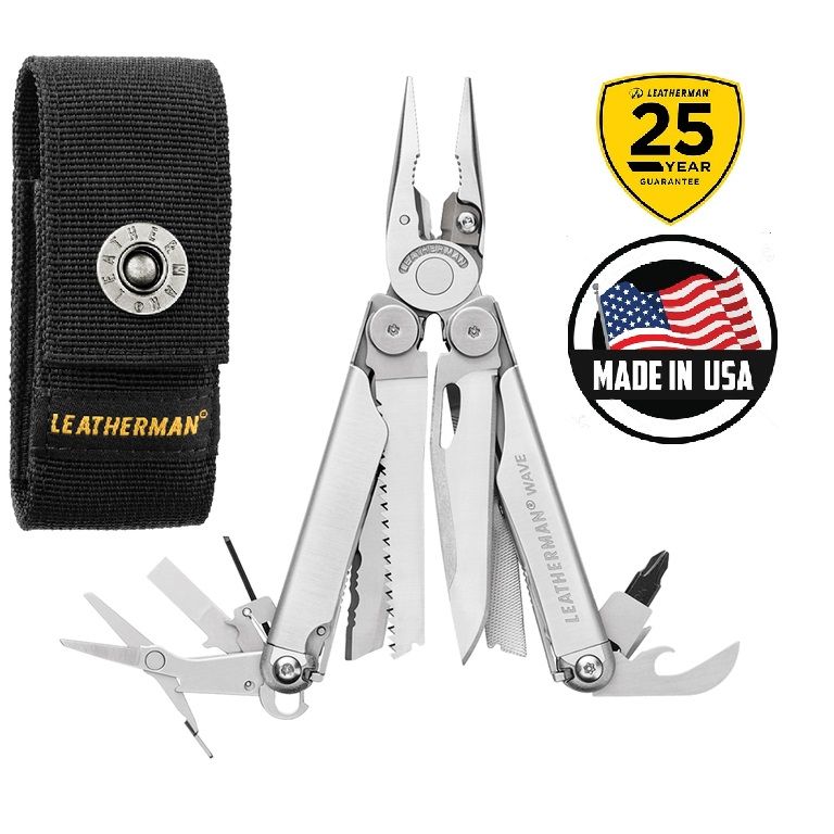 Мультитул LEATHERMAN WAVE PLUS