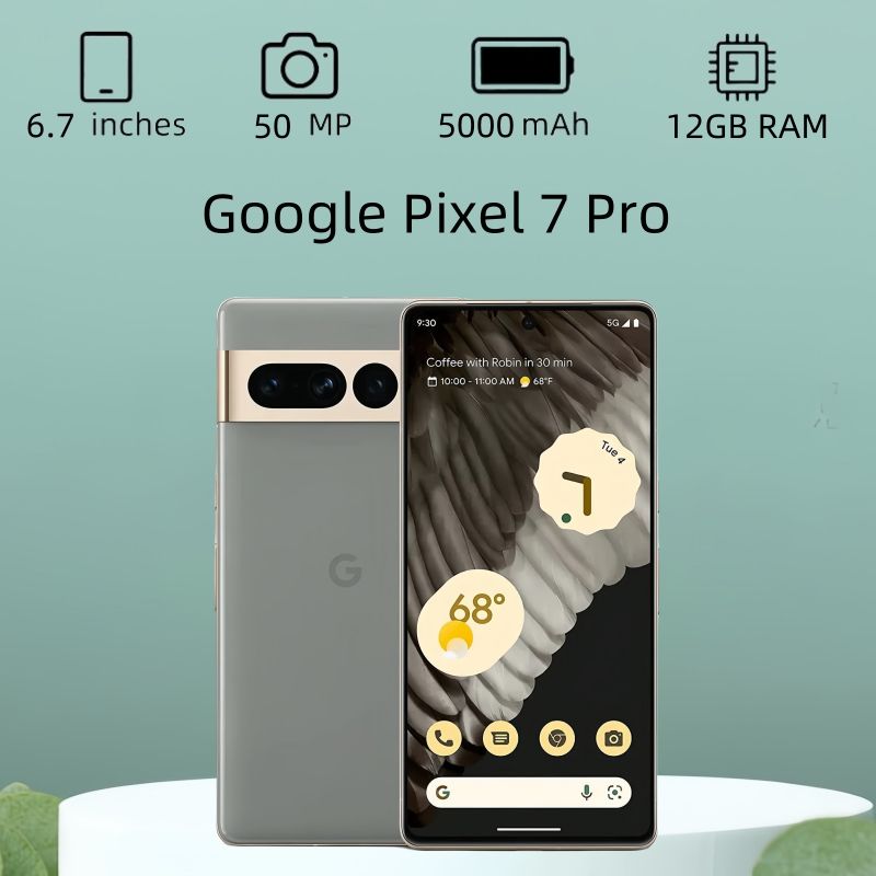 GoogleСмартфонPixel7ProUSA12/256ГБ,серый