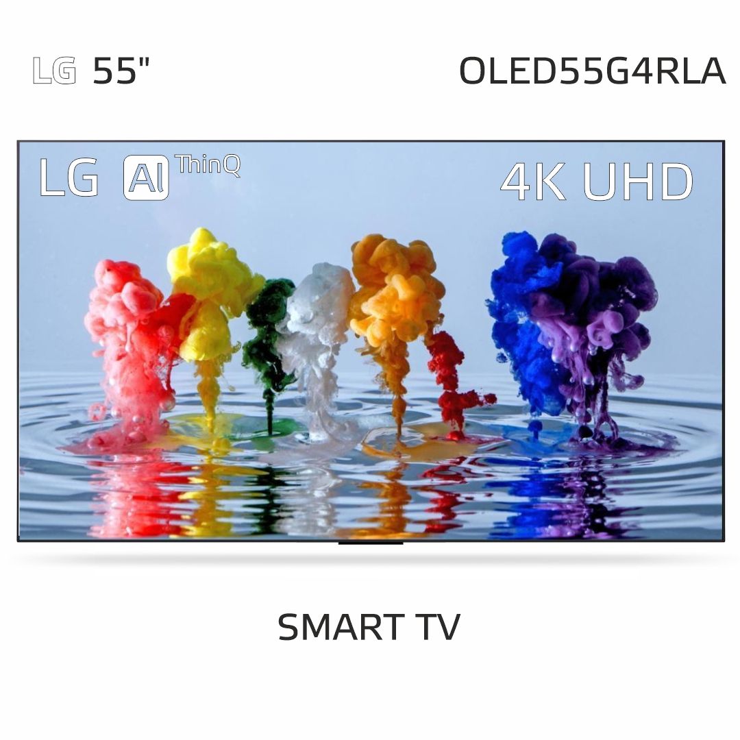 LGТелевизорOLED55G4RLA/SmartTVOLEDevoG44K55"4KUHD,серый