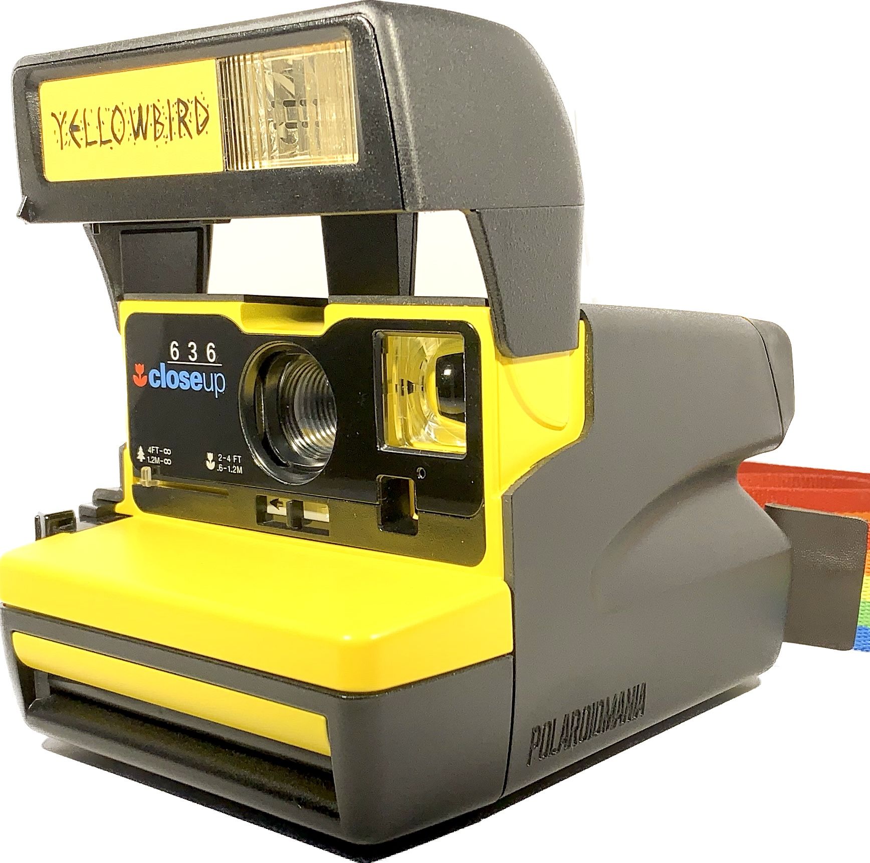 Фотоаппарат поларойд Polaroid 636 Yellowbird Yellow (UK 1993) - купить с  доставкой по выгодным ценам в интернет-магазине OZON (856637580)