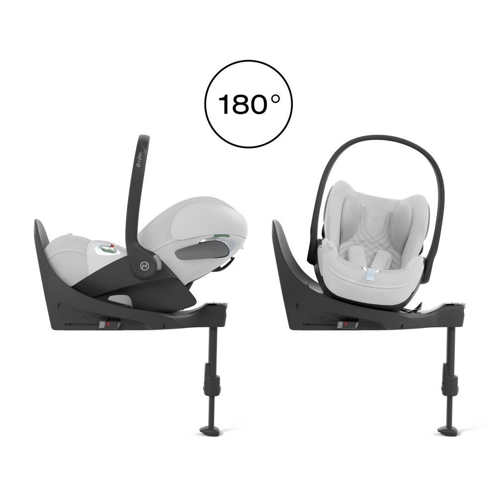 Автокресло Cybex Cloud T i-Size c базой IsoFix (Platinum White Plus)