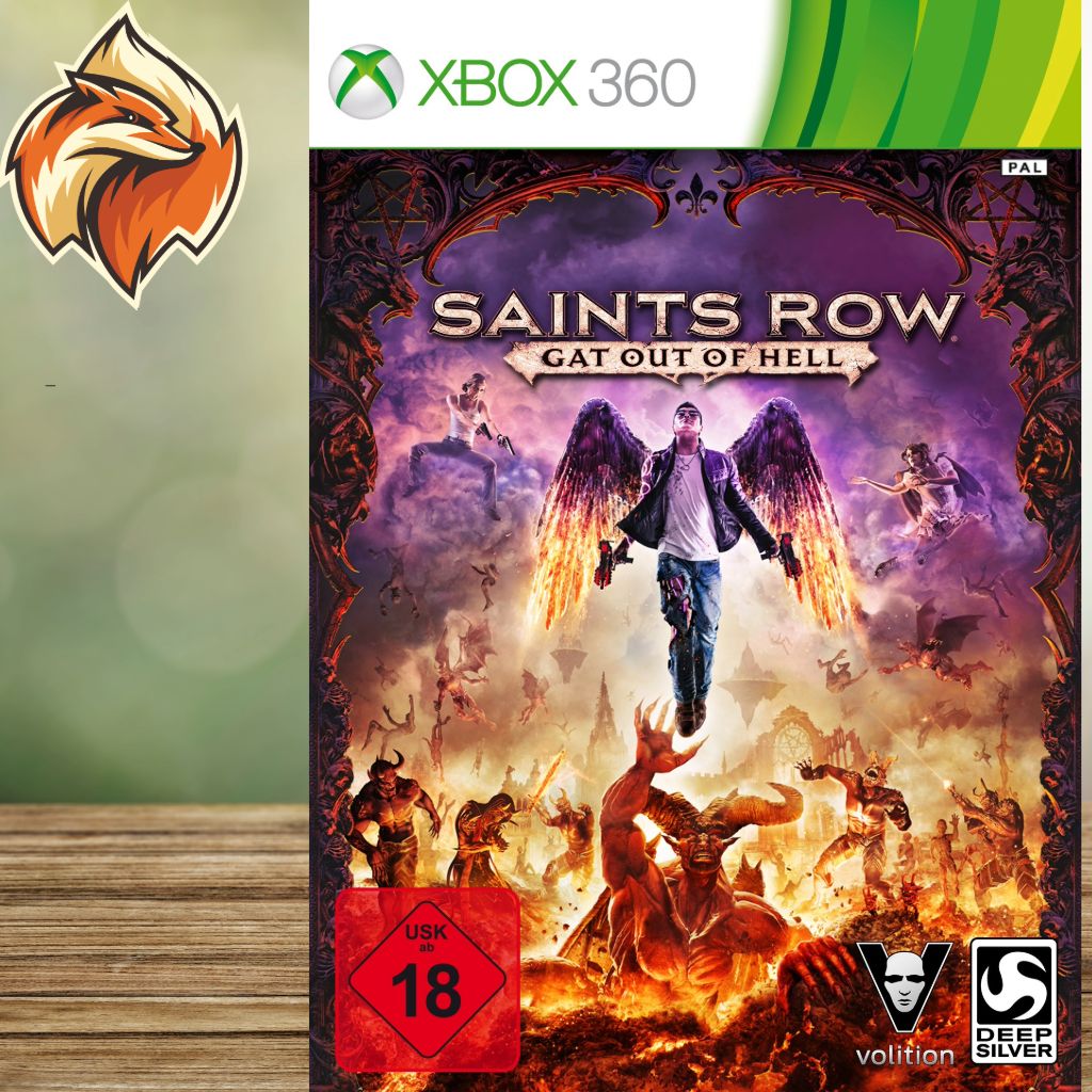 Saints Row Gat Out Of Hell XBOX 360 рус. Товар уцененный