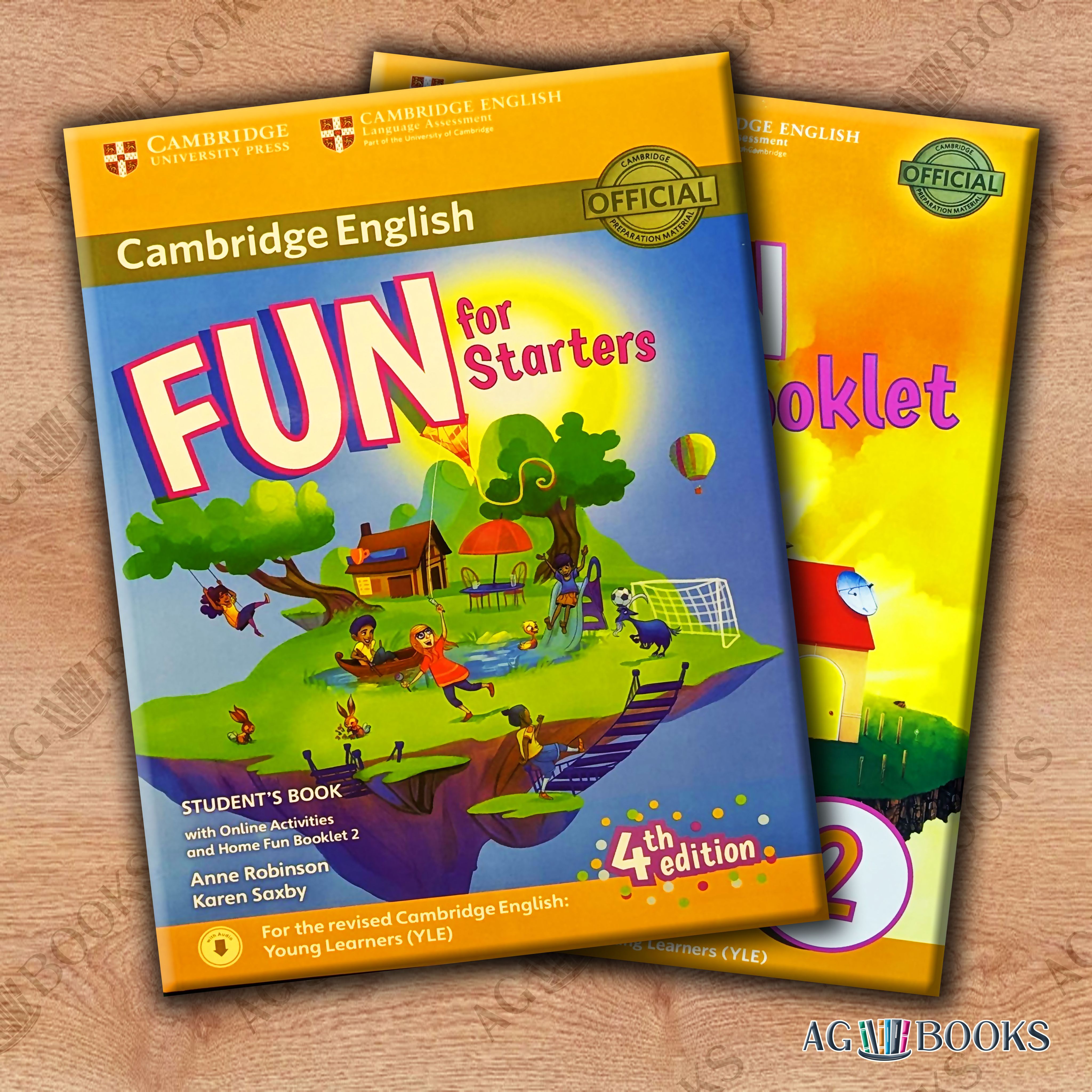 Fun For starter Полный комплект Student's book + Home fun booklet 2 + CD | Robinson Anne